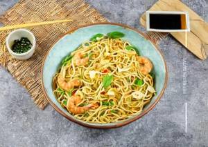 Prawns Hakka Noodles