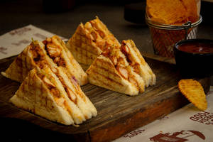 Chicken Mughlai Club Sandwich