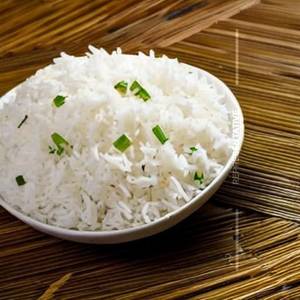 Steamed rice