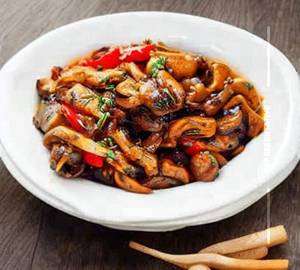 Mushroom Chilly Fry