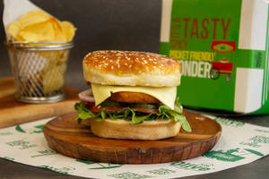Crispy Veg Cheese Patty Burger