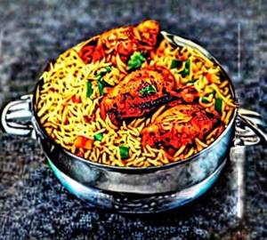 Chicken Schezwan Rice