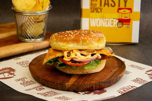 Chicken Mughlai Burger