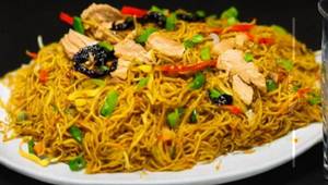 Chicken Singapore Noodles