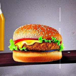 Chicken Cheese Burger