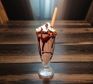 Chocolate Milkshake (Serves 1)