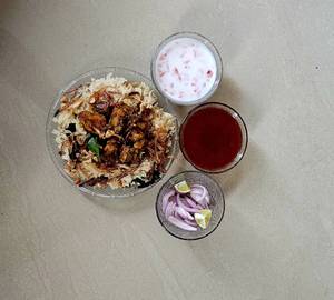 Chicken biryani [half]