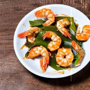 Prawns Garlic (Dry)