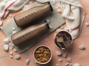 Campfire Chocolate With Smoked Almonds Milk Shake