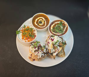 Cheese Chur Chur Naan Plater