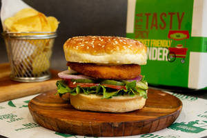 Crispy Veg Patty Burger