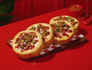 Southern Fiery Keema Garlic Bread
