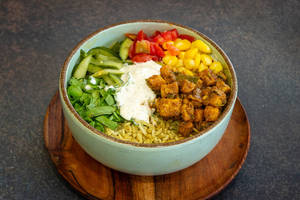 Desi Paneer Rice Bowl