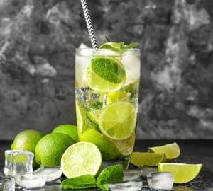 Lime mini soda