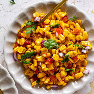 Corn Chaat Salad