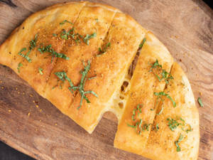Onion & Paneer Stuffed Garlic