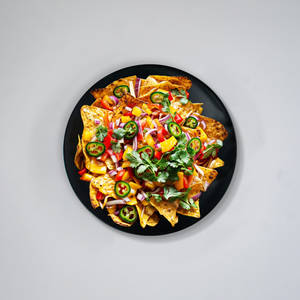 Loaded Veggie Nachos