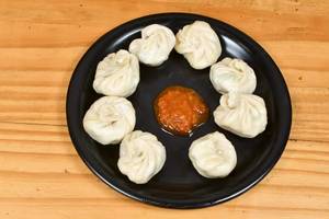 Paneer Momos Steam