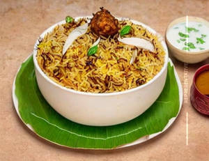 Malabar Chicken Biryani.