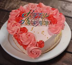 Pineapple Heart Cake