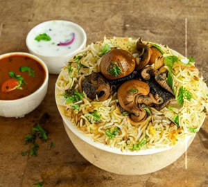 Mushroom Biryani