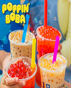 Passion Fruit Mojito With Popping Bobba