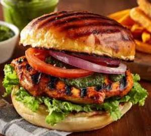 Grilled Tandoori Chicken Burger