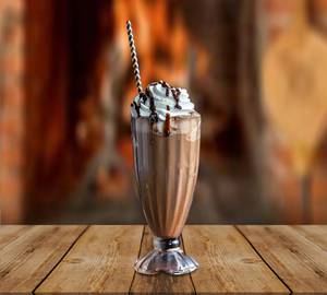 Cold coffee and ice cream