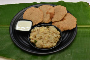 Rajgira Puri Bhaji (4 Puri)