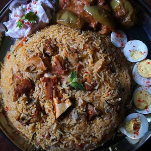 Seeragasamba Mutton Biryani
