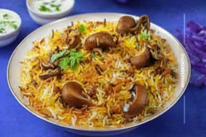Mushroom Biryani