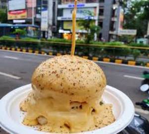 Volcano Cheese Tandoori Burger