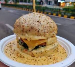 Volcano Cheese Peri Peri Burger