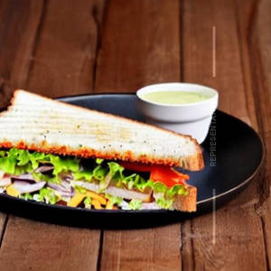 Veg House Special Club Sandwich