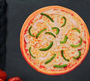 Onion capsicum pizza regular