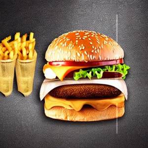 Non Veg Jumbo Cheese Burger