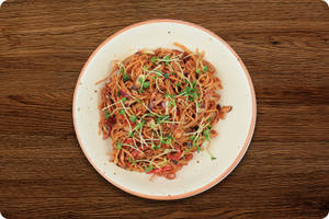 Veg Moringa Chilli Garlic Noodles