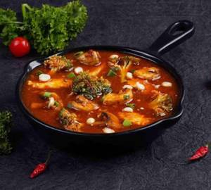 Exotic Veggies in Hunan Sauce