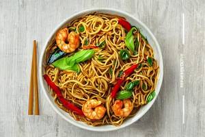Prawns Chilli Garlic Noodles
