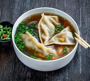 Veg Wonton Soup