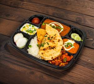 Veg maharja thali