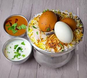Egg Tawa Biryani