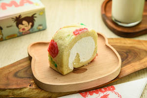Milk Cream Swissroll [1 Piece]