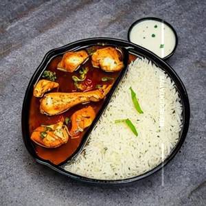 Pan Roast Chicken Rice