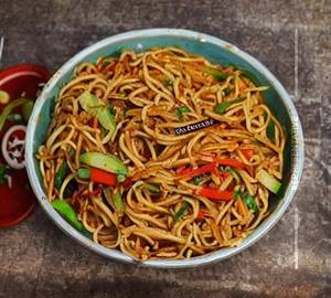 Veg chilli garlic noodles                                                                