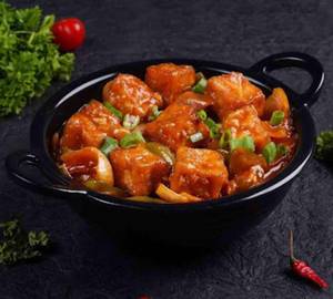 Paneer in Hot Pepper Sauce Dry