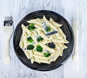 Veg Alfredo White Sauce Pasta