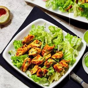 Chicken tikka caesar salad