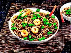 Prawns Singapore Noodles