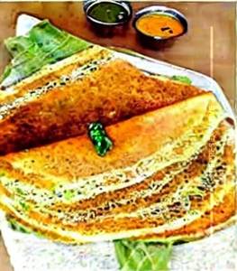 Kaju green peas dosa